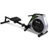 Foldable Fitness Rowing Machine Tone Abs Back Leg Exercise Rower Home Gym - Silver